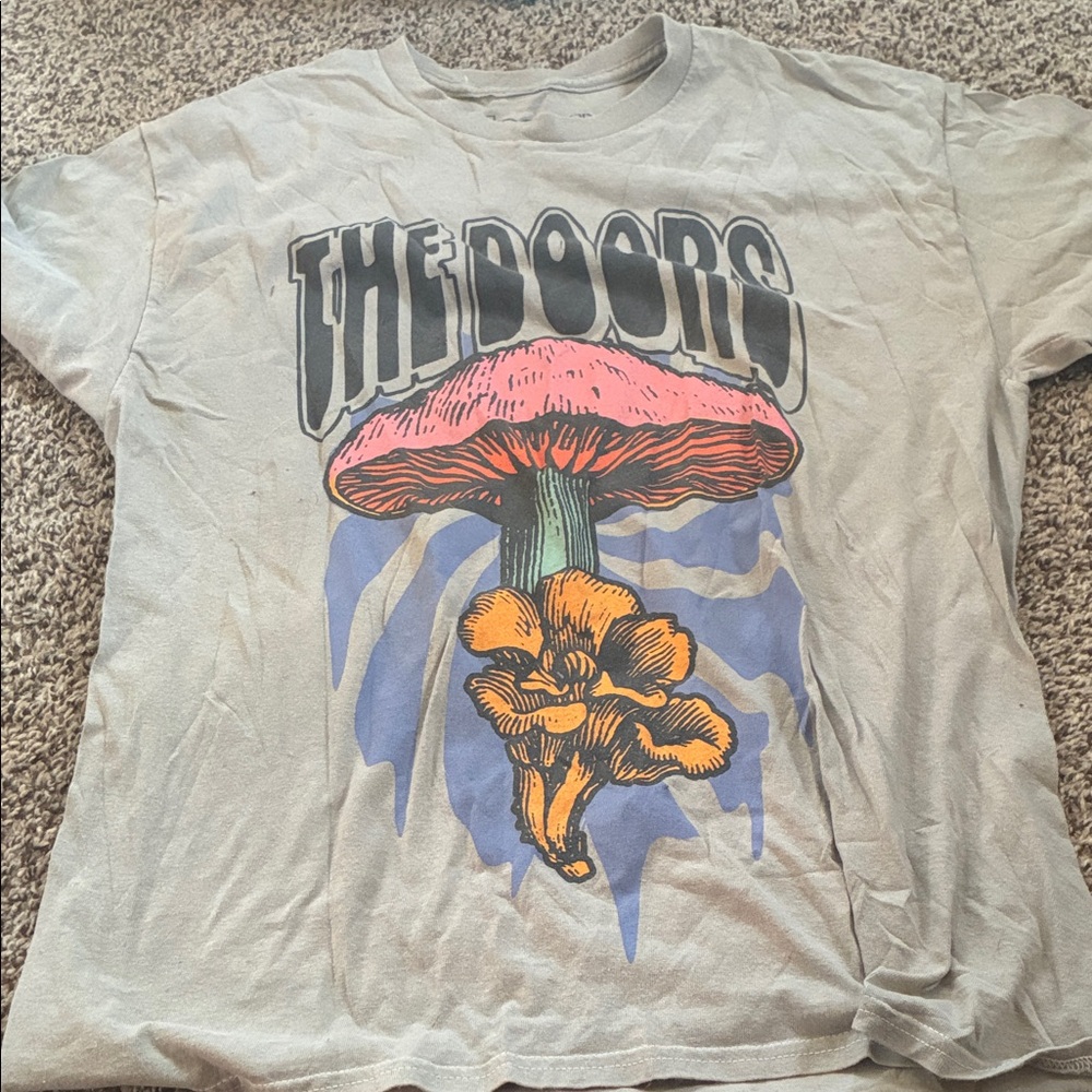 The Doors Graphic Tee - Gray